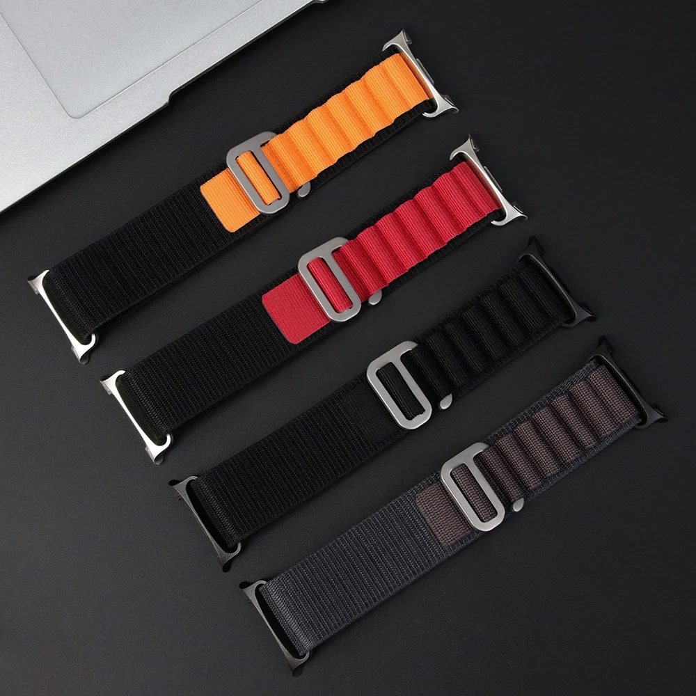 Нейлоновый ремешок Alpine Loop для Samsung Galaxy Watch 8, 40 мм, 44 мм, ремешок для Galaxy Watch 8, классический сменный браслет Correa 46 мм