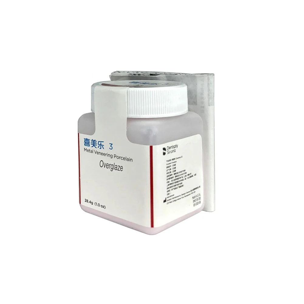 Ceramco 3 Dental Restoration Surface Overglaze Powder Crown Veneer Inlay Stain Glaze Liquid Ceramic Porcelain Model Agent E/U