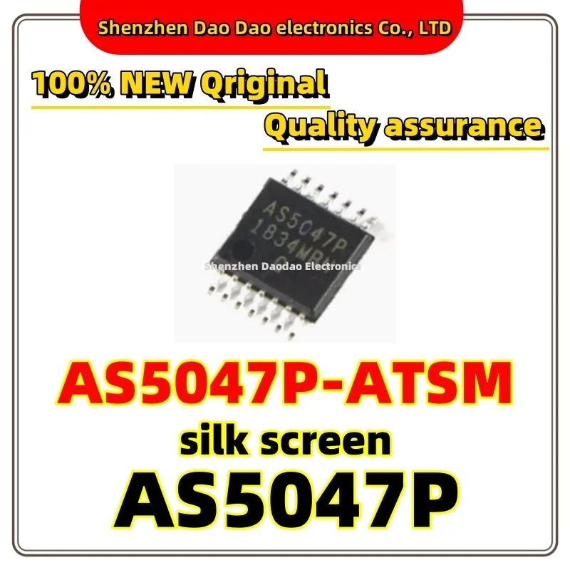 

AS5047P AS5047P-ATSM TSSOP-14 Rotary encoder chip IC New original