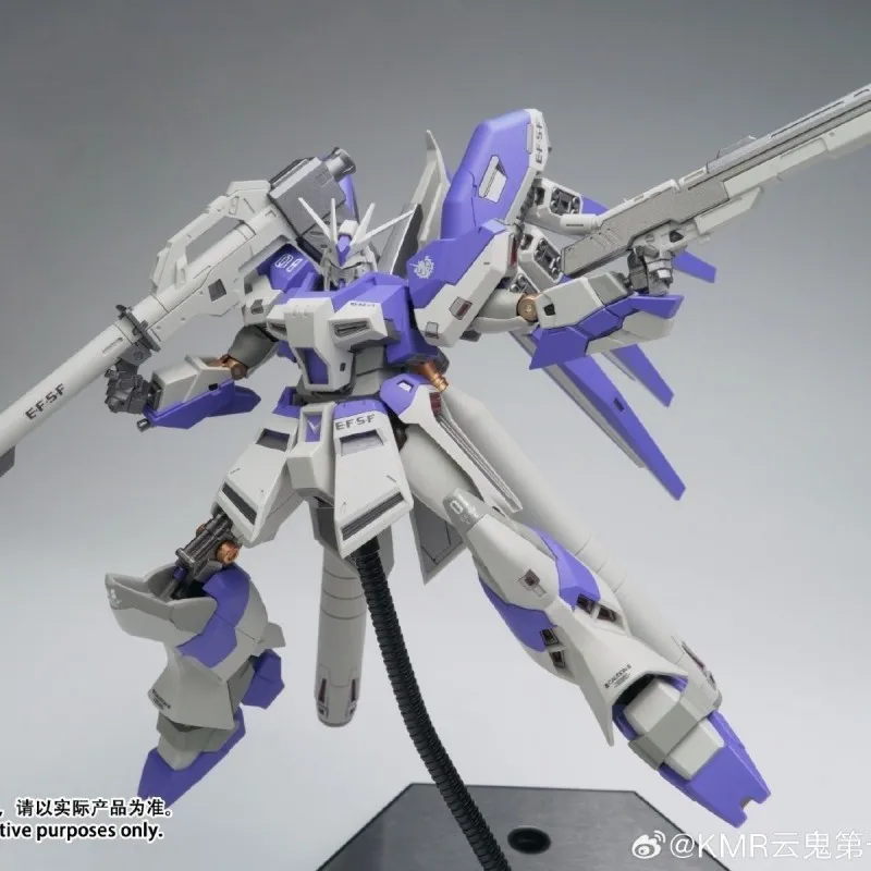 En stock YUNGUI KMR HI-V HG 1/144 marco de aleación terminado Mega Cannon Kit de modelo de ensamblaje Robot articulado figura de acción juguete para regalo