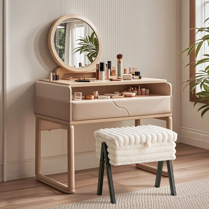 Household Makeup Chair Dressing Stool Light Luxury Premium