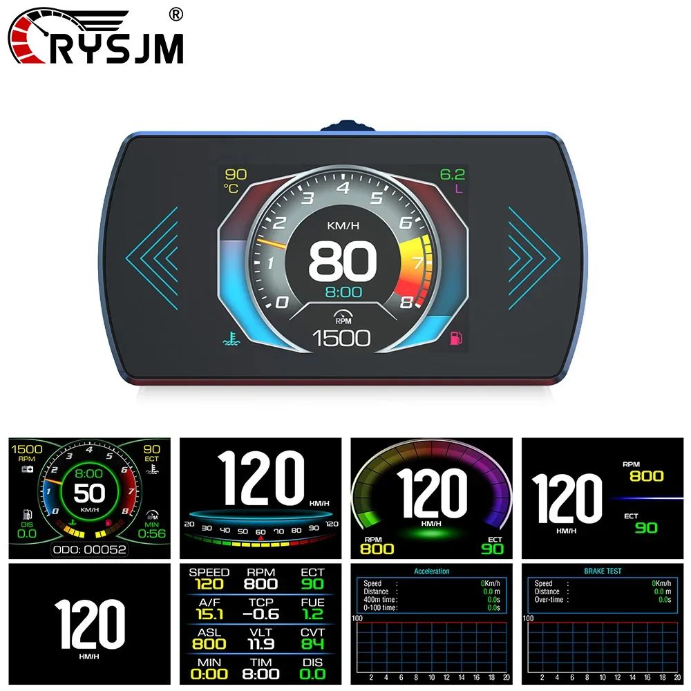 P12 Car Obd Head Up…