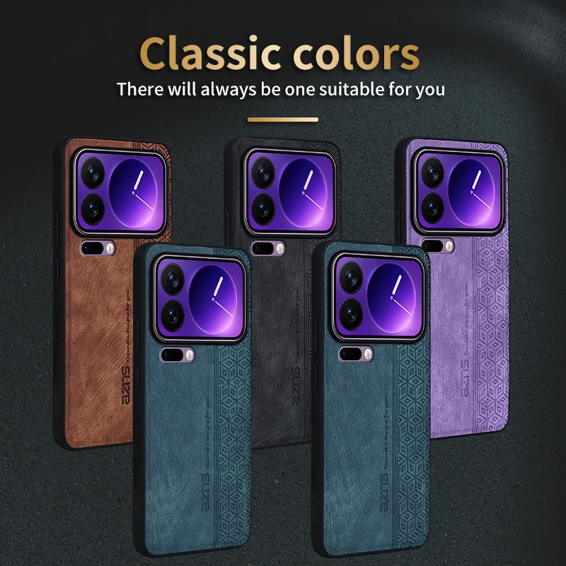 

Чехол для Xiaomi 17 Pro 5G, задняя крышка, противоударный матовый кожаный чехол, мягкий чехол для Xiaomi 17 Pro