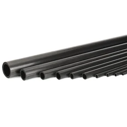 10Pcs Carbon Fiber Tube For Quadcopter Multicoptor Aerospace Marine Stunt Kites Black Hollow Tube 2-10mm Carbon Rod Lenght 500mm