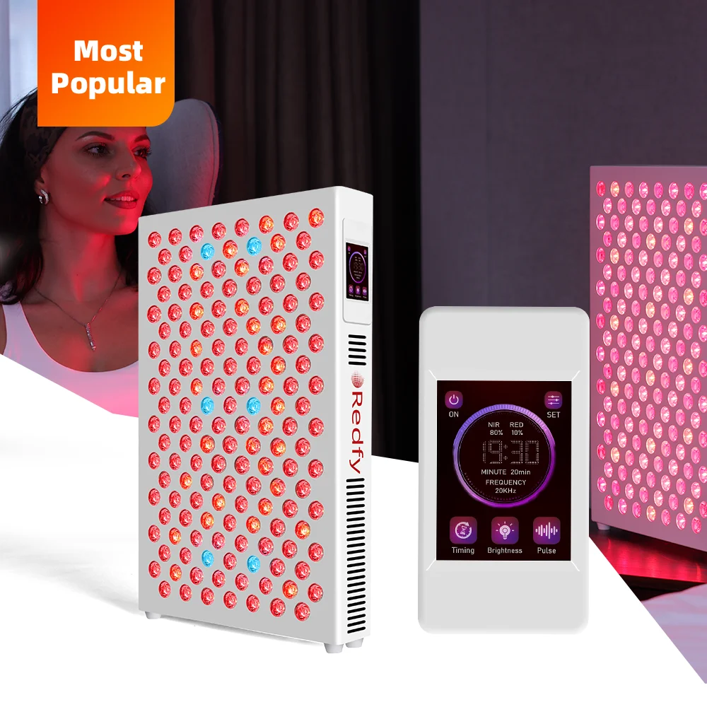 

Smart Library Redfy Portable Light Led Phototherapy Beauti Zero Emf Pdt Machinered Light 630Nm 660Nm 810Nm 850Nm