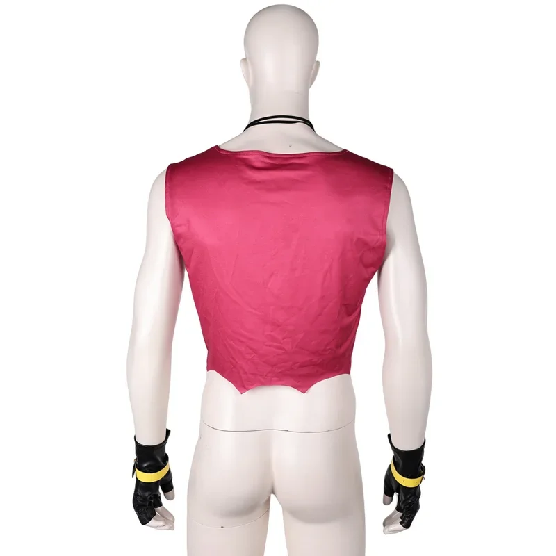 Gambit Cosplay Fantasy collana guanti abiti Movie X Super cattivo Costume travestimento uomini adulti Roleplay Fantasia abiti maschili