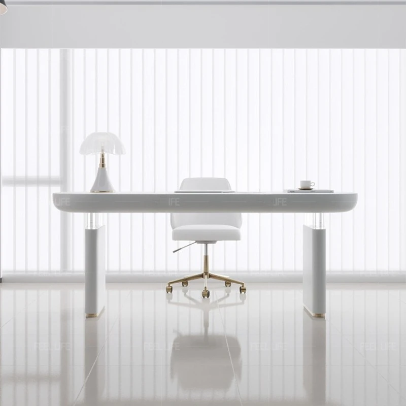 

Study Table Office Desks Furniture President Reception Living Room Office Desks Bedroom Artificial Board Furniture Стол MH40BGZ