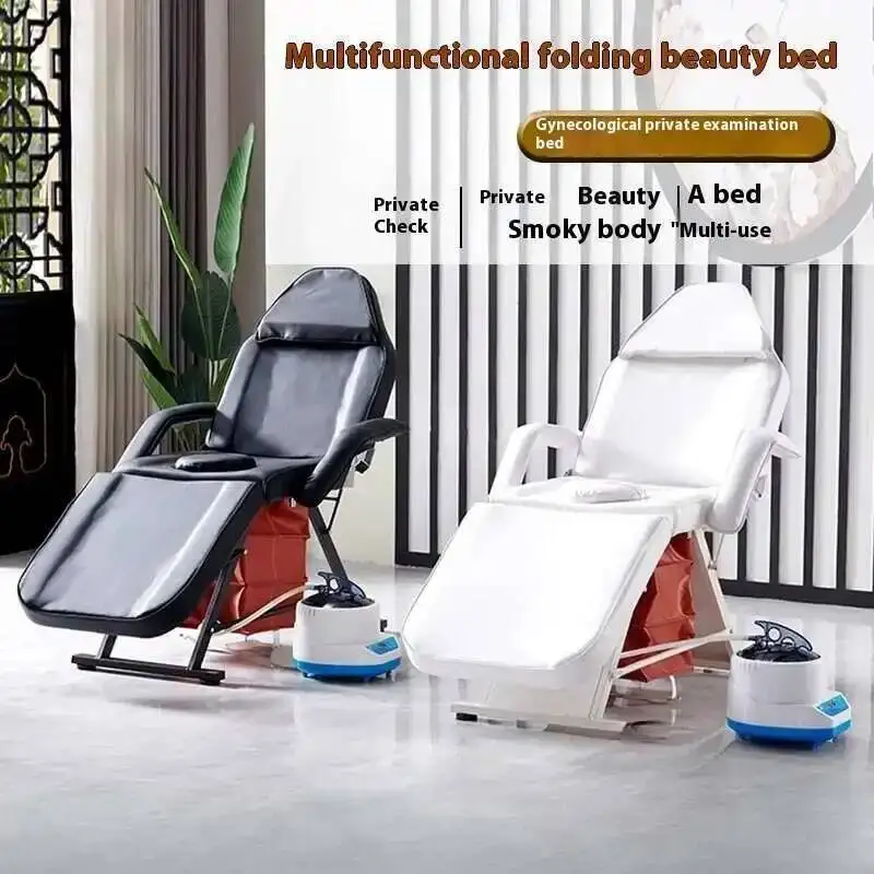 Plegable Curved Spa Masajes Massage Bed Machine Camilla Beauty Multi-position Space-saving Adjustable No Installation  Required