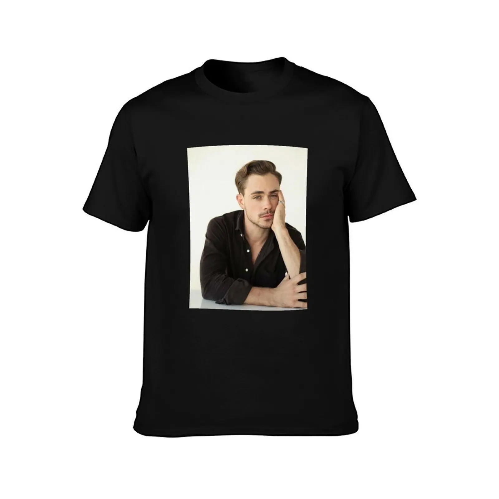 dacre montgomery T-Shirt, Summer Casual Cotton Tee, Oversized Streetwear Tops, Vintage Graphic Print, Loose Fit Short Sleeve