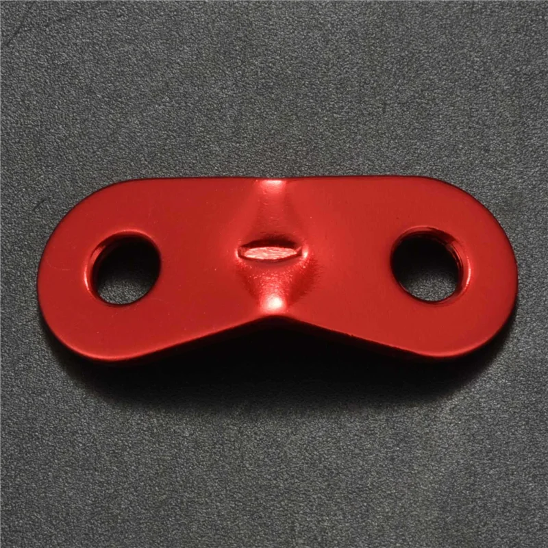 B06C-سبائك الألومنيوم الحبل الضابط خيمة الموتر حبل الضابط لخيمة المشي لمسافات طويلة التخييم (2 ثقوب) - 36 حزمة #2