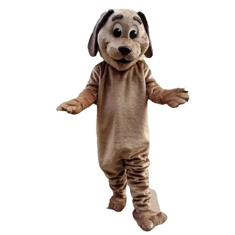 

Brown Dog Mascot Costume Cartoon Characters Cosplay Outfits Unisex Adults Stage Wear Character Fancy Dress