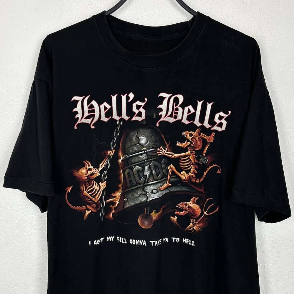 

Trendy Band Hip-hop Rock Printed T-shirts American Trendy Gothic High Street Rapper Outfits Men and Women Casual Street Style