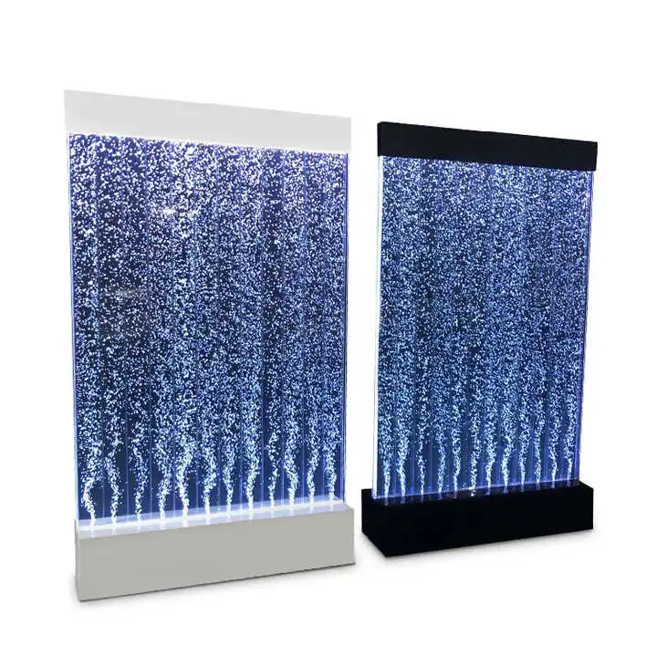 Customization.New Style Multiple Acrylic Modern Water Dance Fountain Curtain Wall Decorations for Home