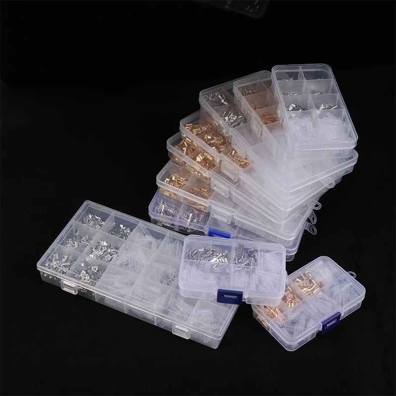 High-Quality Docking Terminal Cable Pair in Gold & Silver, Bare Terminal with Spring Insert Sheath, Male & Female Terminal Box