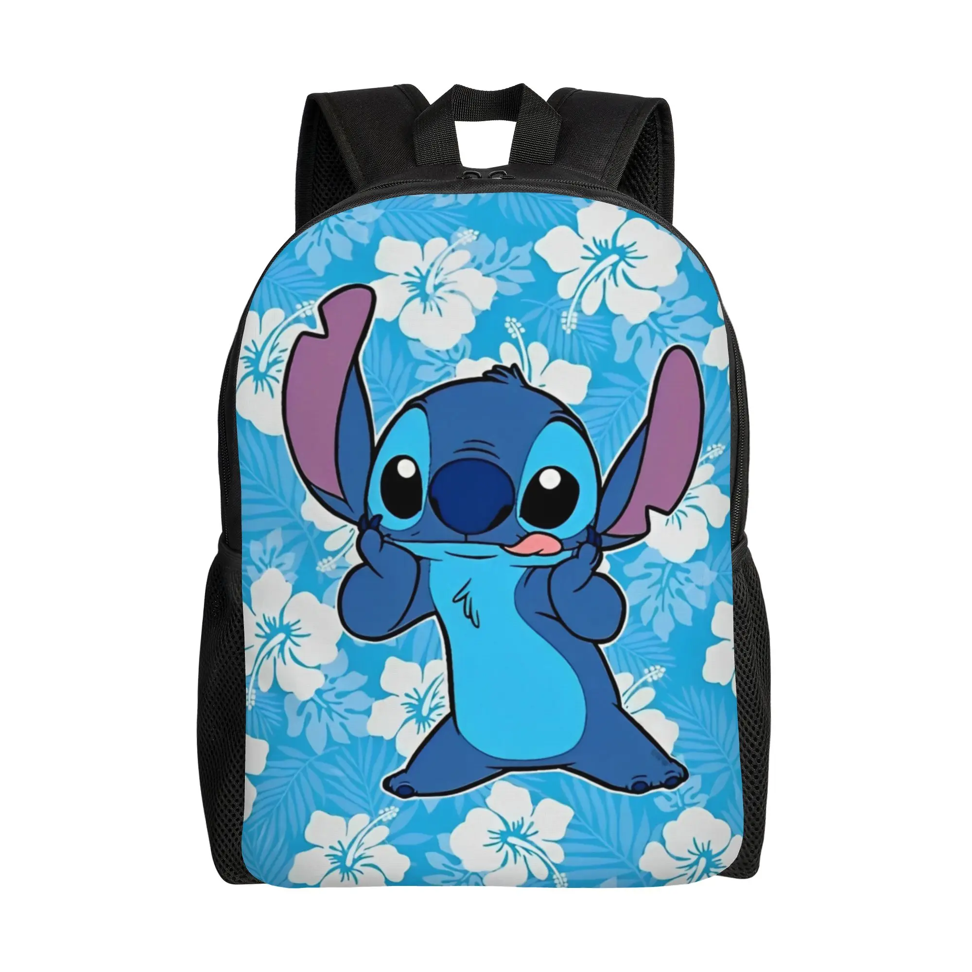 

Модный рюкзак Stitch: подарок для студентов и деловых людей, гавайский городской рюкзак для мужчин и женщин, холщовая сумка для ноутбука