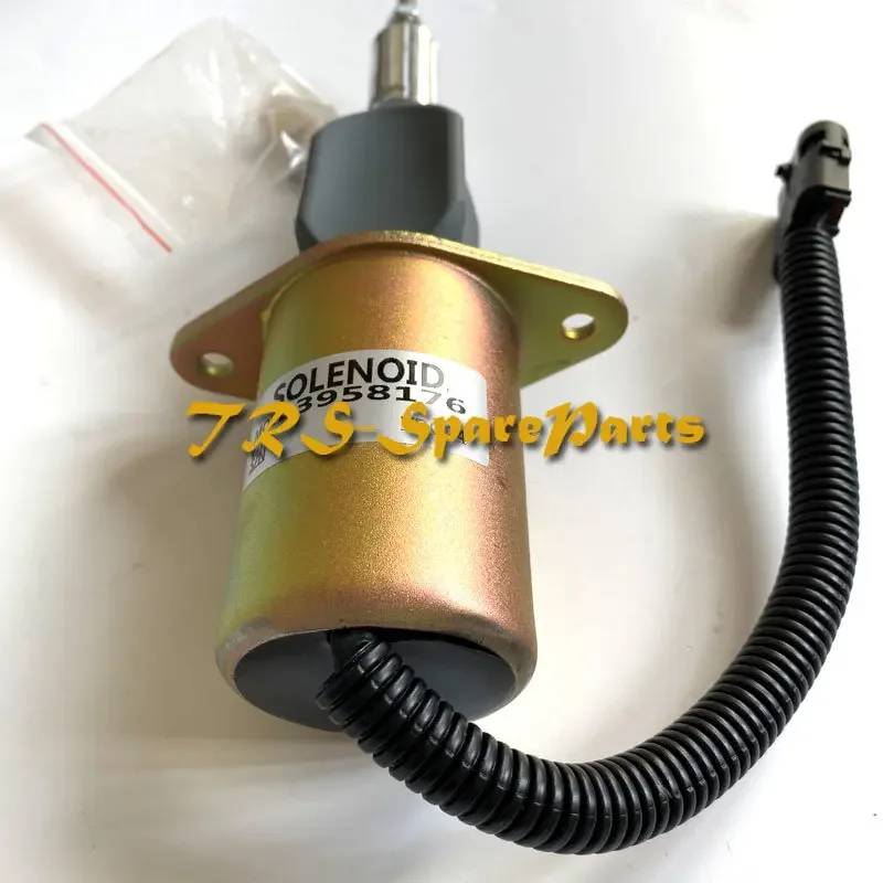 

Buy 24V Fuel Flameout Solenoid Valve 3958176 SA-4978-24 For Cummins 6BTA-M2 5.9L