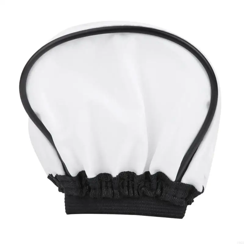 Boîte à lumière ronde 19QA, 2 pièces, diffuseur prise vue, pour flashes DSLR