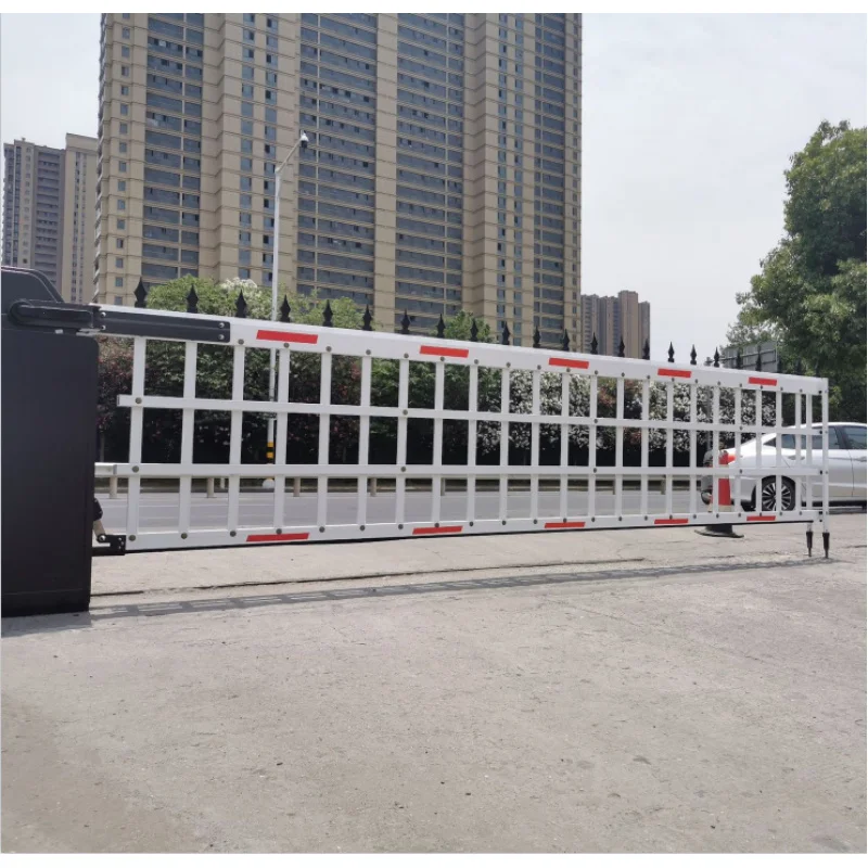 custom.Barricade security gate Parking Lot License Plate Recognition Charging Integrated System Fence Gate