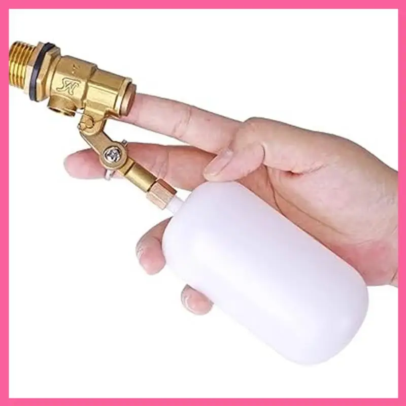

HOT-1/2 Inch Float Valve, Water Float Valve For Pond Float Valve Shutoff Auto Fill, For Livestock Tanks, Aquariums(3PCS)