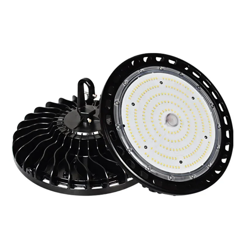Latest 100W UFO High Bay Lamp Super Brightness Engineering Industrial Lighting Workshop Factory Warehouse Stadium LED Light Hot