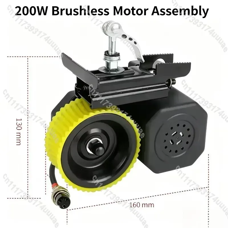 Universal Electric Bike Conversion Kit for Mountain Bicycles Motorized Power Assist Booster Device No Battery Included