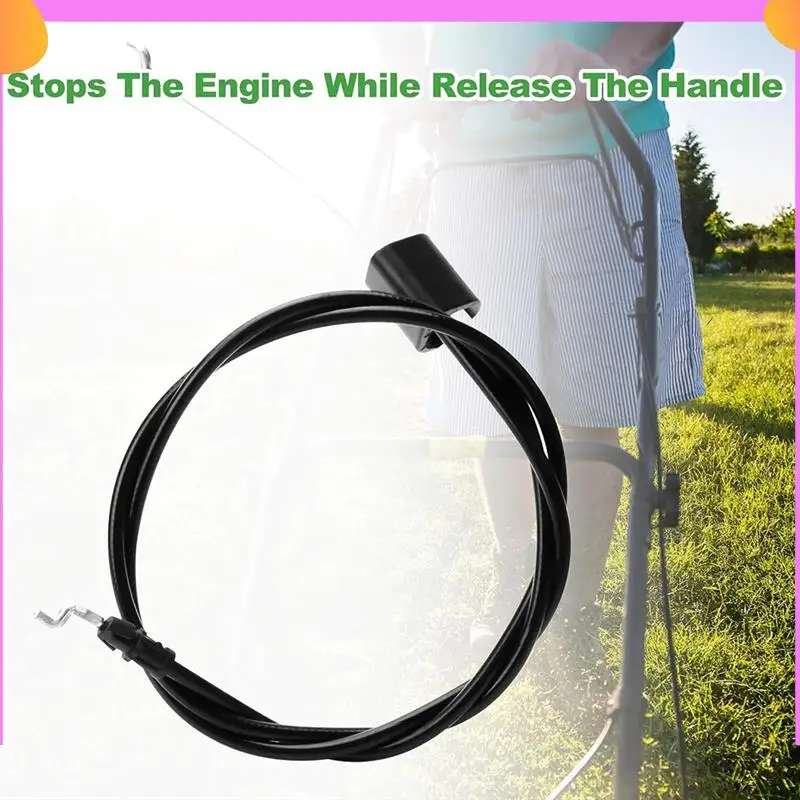 

A23P Engine Zone Control Cable Black Lawn Mower Throttle Cable Fit For Lawn Mower