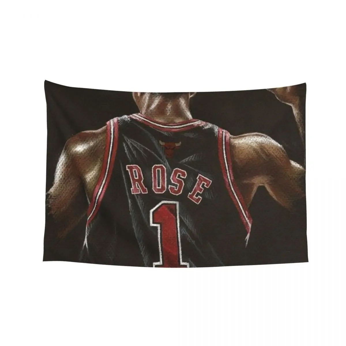 

Derrick Rose Tapestry Decoration Wall Things To The Room Home Decoration Accessories Decorative Wall Mural Tapestry