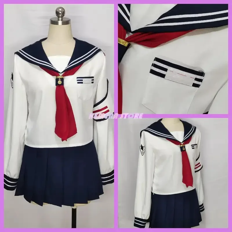 

Yukino Game Blue Archive Costume Fox Team Cosplay Dress Sailor Suit Halloween Party Uniforms Anime Clothingc;6,r'8;p'
