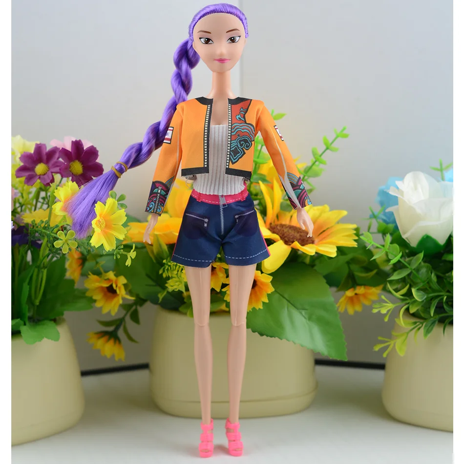 11.8인치 케이팝 데몬 헌터즈 비닐 피규어 신상품 K-POP 데몬 슬레이어 미니어처 인형 루미밀라 조이 데스크탑 장식품 선물