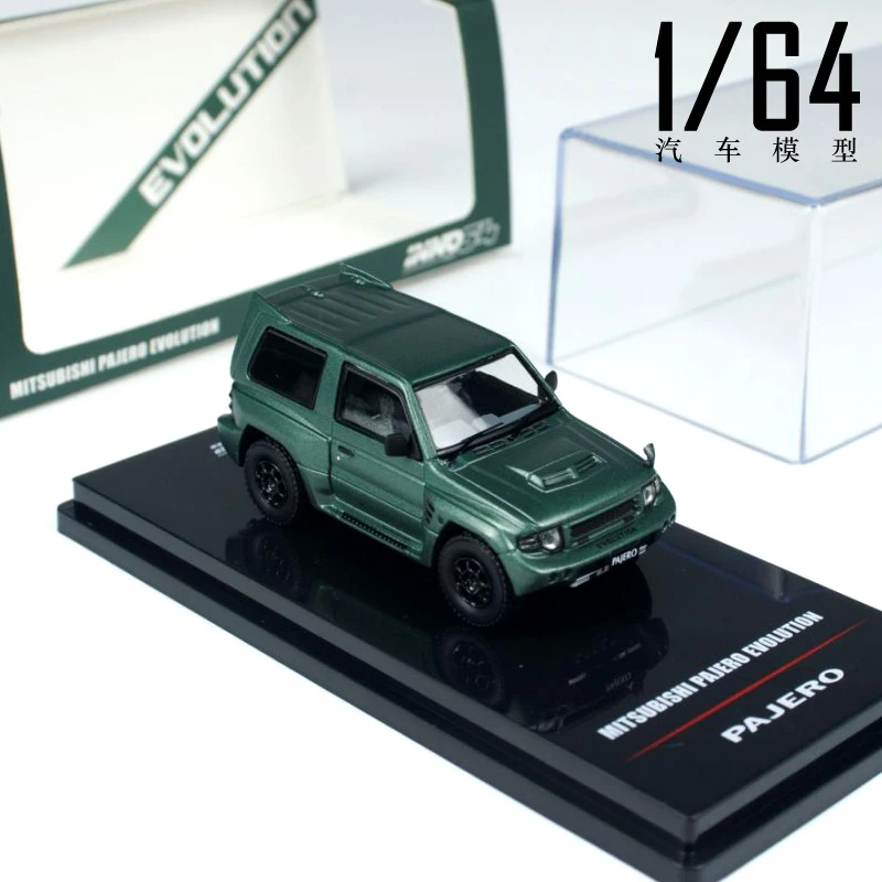 

Масштаб 1:64 PAJERO EVOLUTION, моделирование внедорожника, модель автомобиля из сплава, статический дисплей, Коллекционная игрушка, подарок, сувенирное украшение