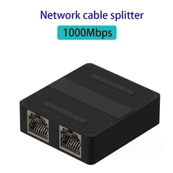 ネットワークスプリッター,ギガビットネットワークスイッチ,ケーブル延長アダプター,rj45,lanゲームスイッチ,1000Mbps