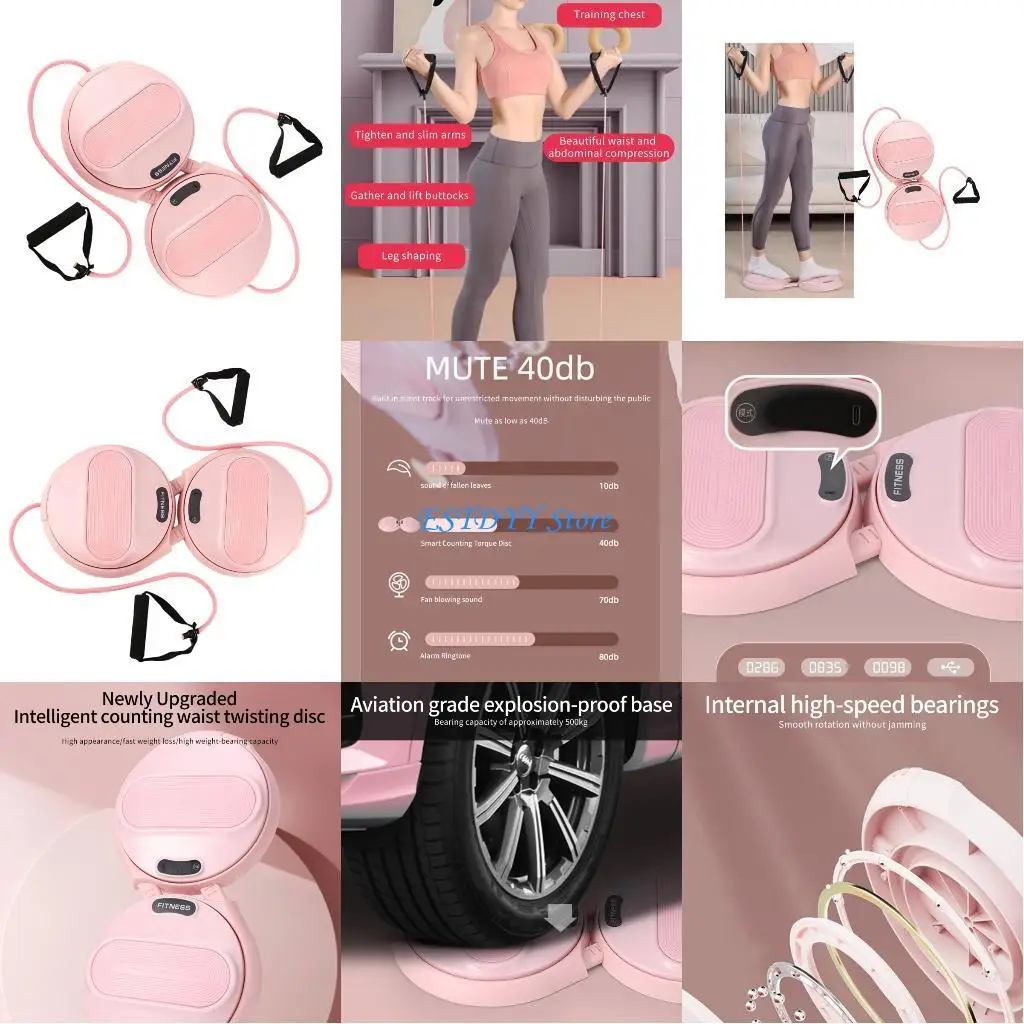 

G6DE Nonslip Waist Twisting Exercise Machine Waist Twisting Fitness Tool Easy to Use