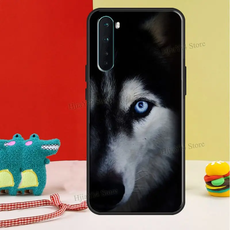 Siberian Husky Dog Case For OnePlus 9 10 Pro Nord2 8T 9R Coque For OPPO Realme 8 Pro 8i C3 C21 GT Neo 2 Master