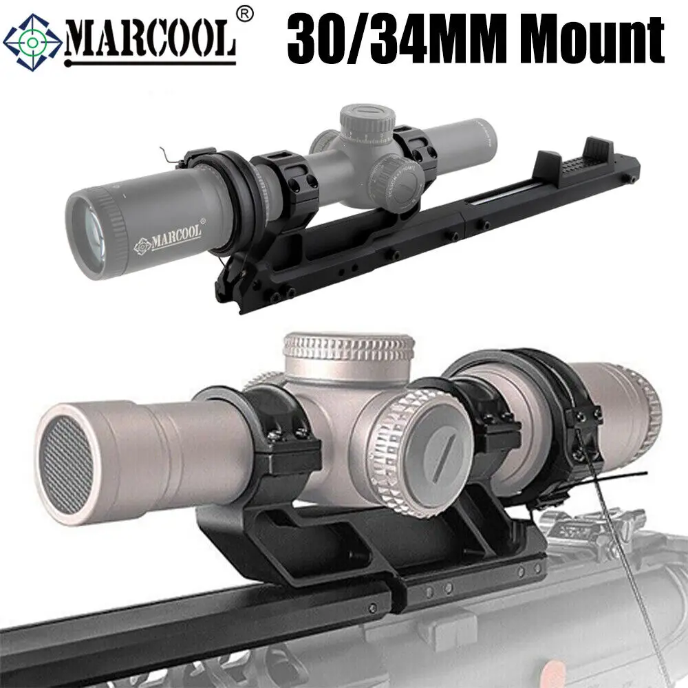 Marcool Tactical Scope Switch for 30MM/34MM Fast Zooming One-piece LPVO Rifle Scope Switch Mount Hunting Optics Accessoires