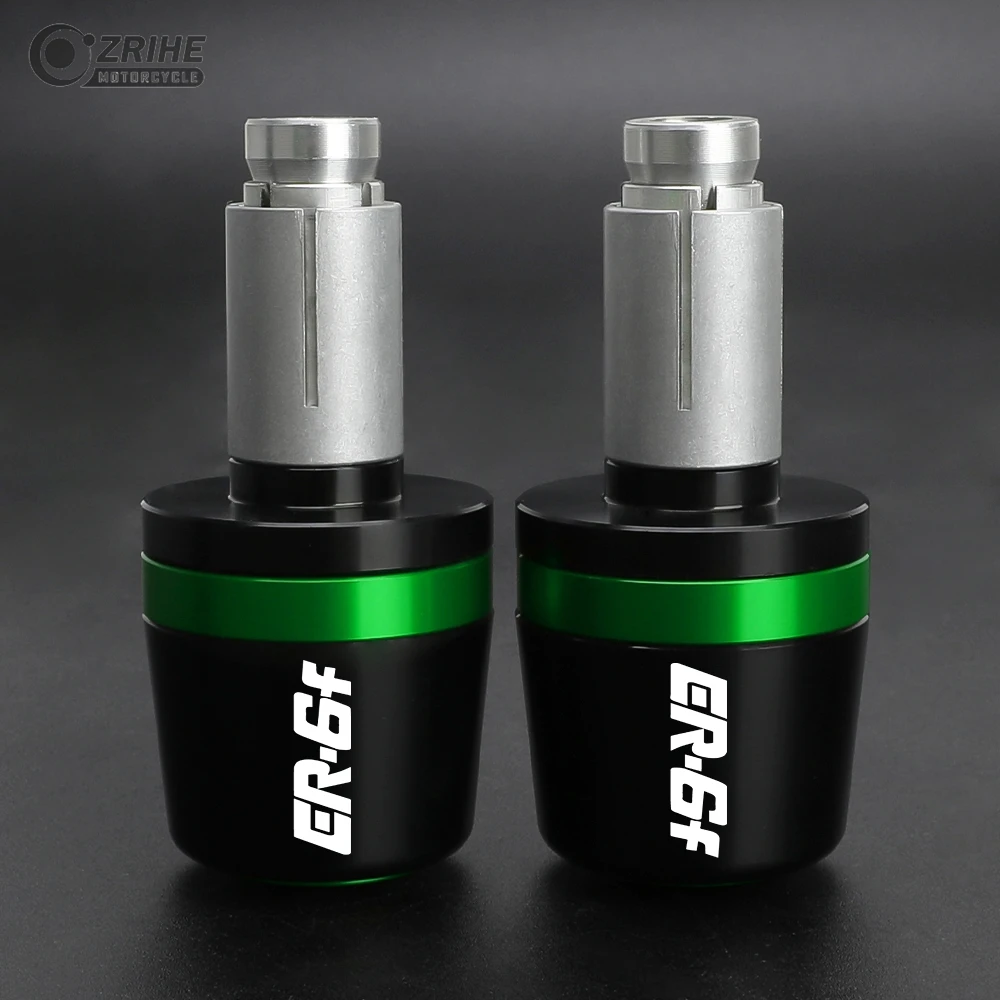 ER-6F Motorcycle 7/8'' Handle Bar End Weight Handlebar Grips Cap Silder Plug For KAWASAKI  ER6F ER 6F 2006-2024 2025 2026 2027