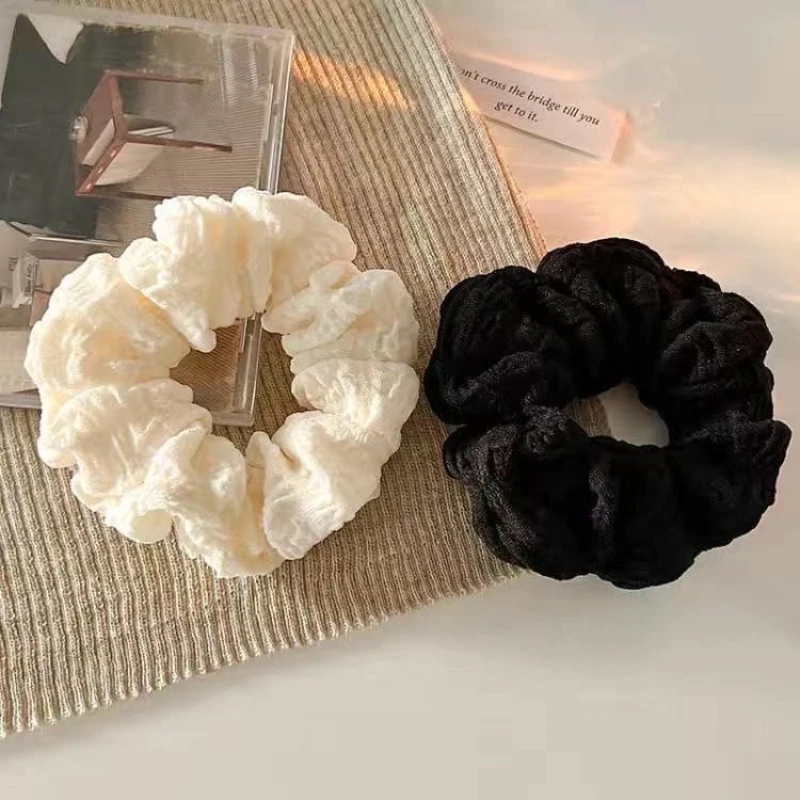 

Кружевные резинки для волос для женщин, эластичные резинки для волос, держатели для хвоста, галстук, однотонный обруч для волос, резинки для волос, женское кольцо для волос