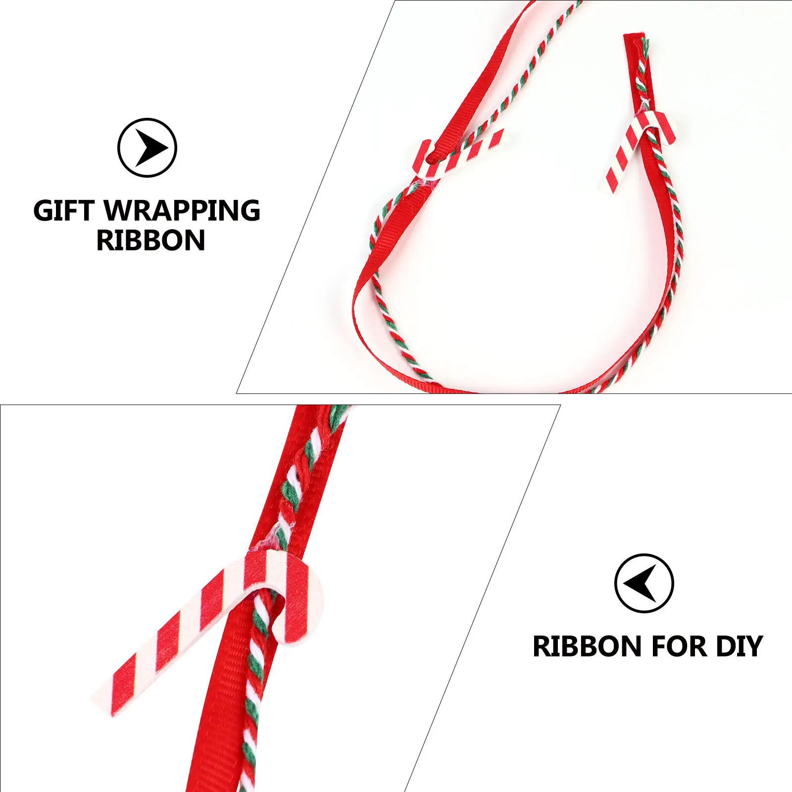 

1 Roll 5M Christmas Ribbon Festive Gift Wrapping Decorative Webbing For Diy Stylish Party Decoration Craft Supply