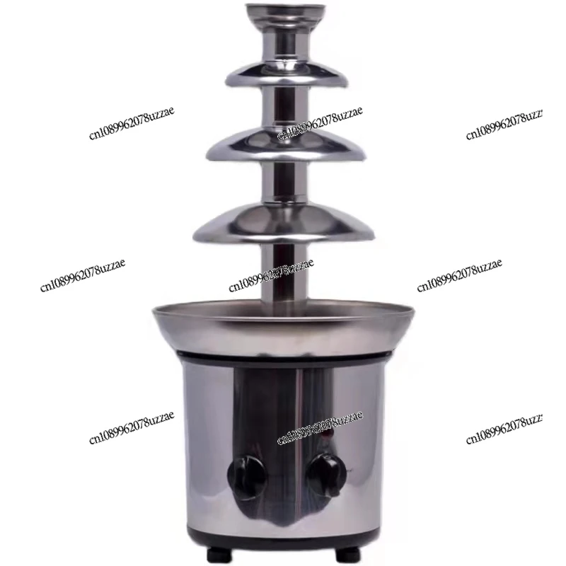 

Four-layer Chocolate Fountain Machine Baking 110V Small, Chocolate Waterfall Melt Shower Spray Machine