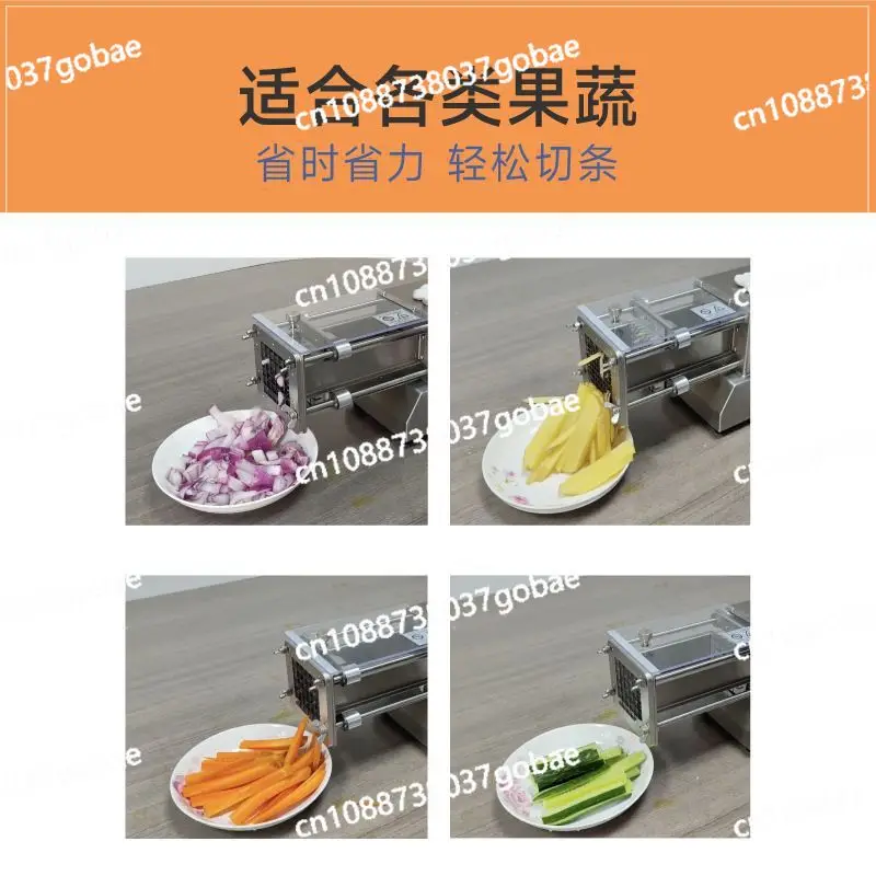Electric potato chip cutter Commercial automatic potato chip machine