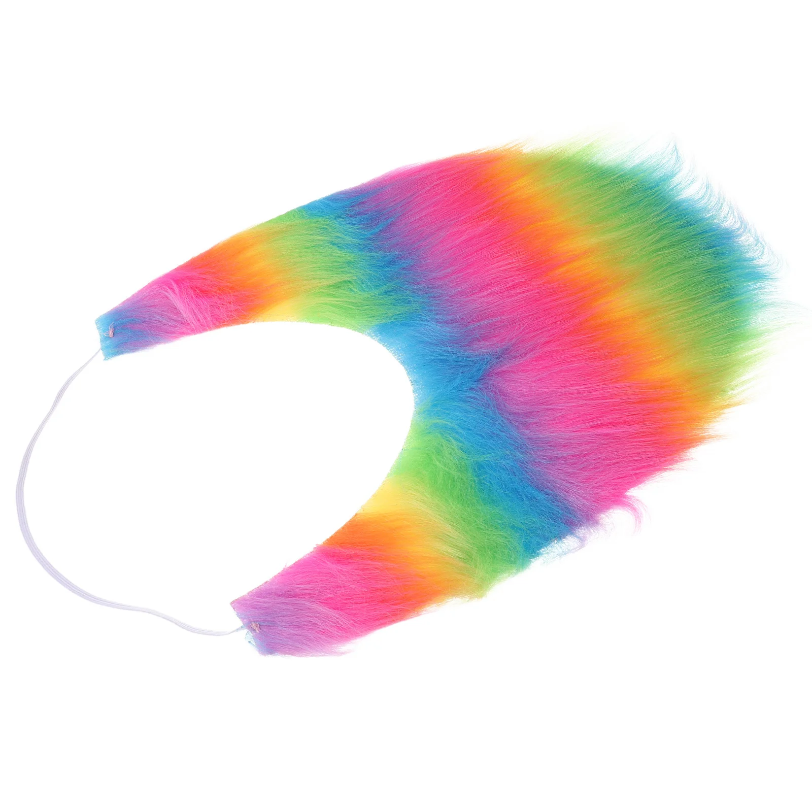 

Rainbow Fake Beard Colorful Costume Mustache For Festival Party Masquerade Mardi Gras Halloween Christmas Cosplay Facial