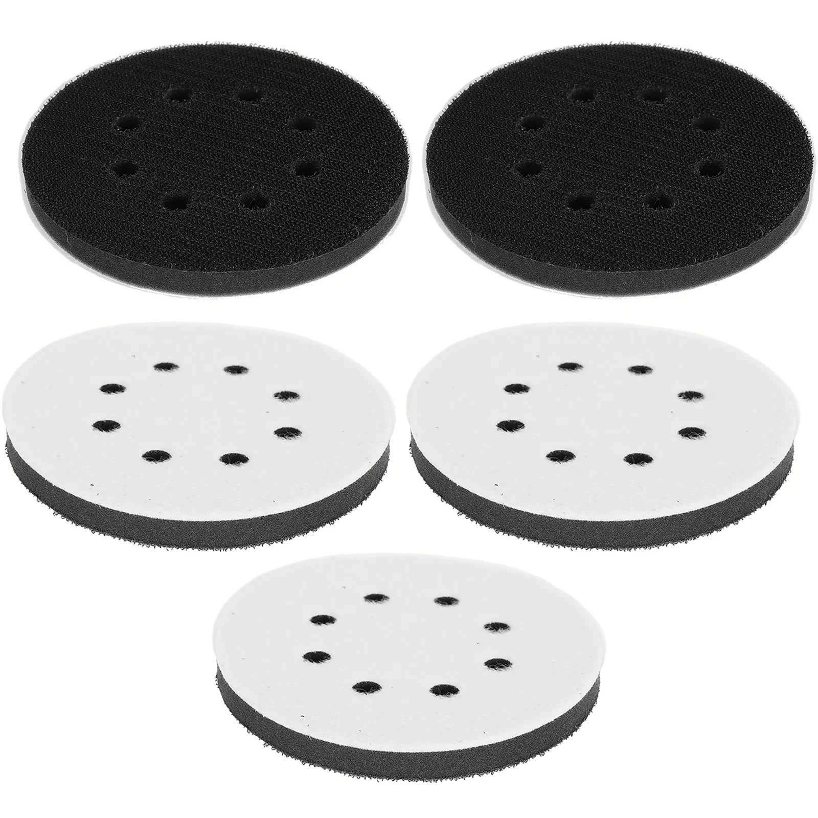 

For Uneven Polishing Interface Pad Abrasives Tool 125mm 5 Inch 8 Holes For Sanding Pads Soft Sponge High Quality