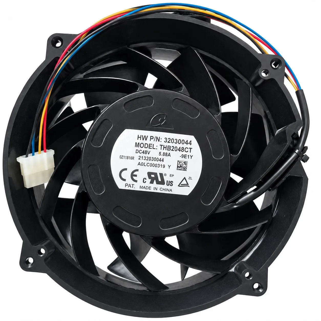 THB2048CT-9E1Y DC Axial Server Cooling Fan 48V 230W 5800RPM PWM Tachometer for DELTA