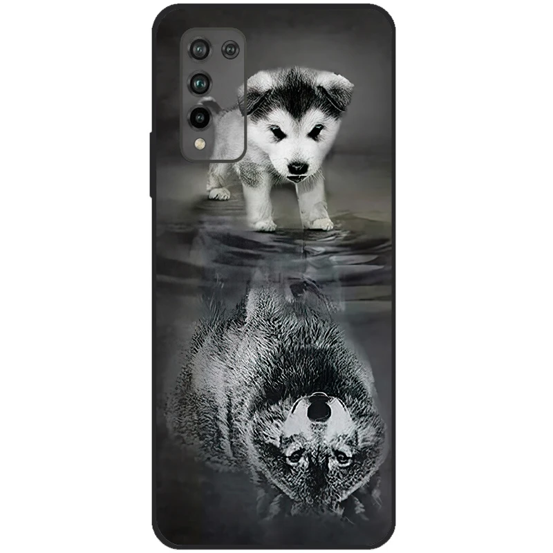 For Huawei Honor 10X Lite Case Phone Cover Soft Silicone Back Case for Huawei Honor 10X Lite case Honor 10 Lite Cover bumper TPU