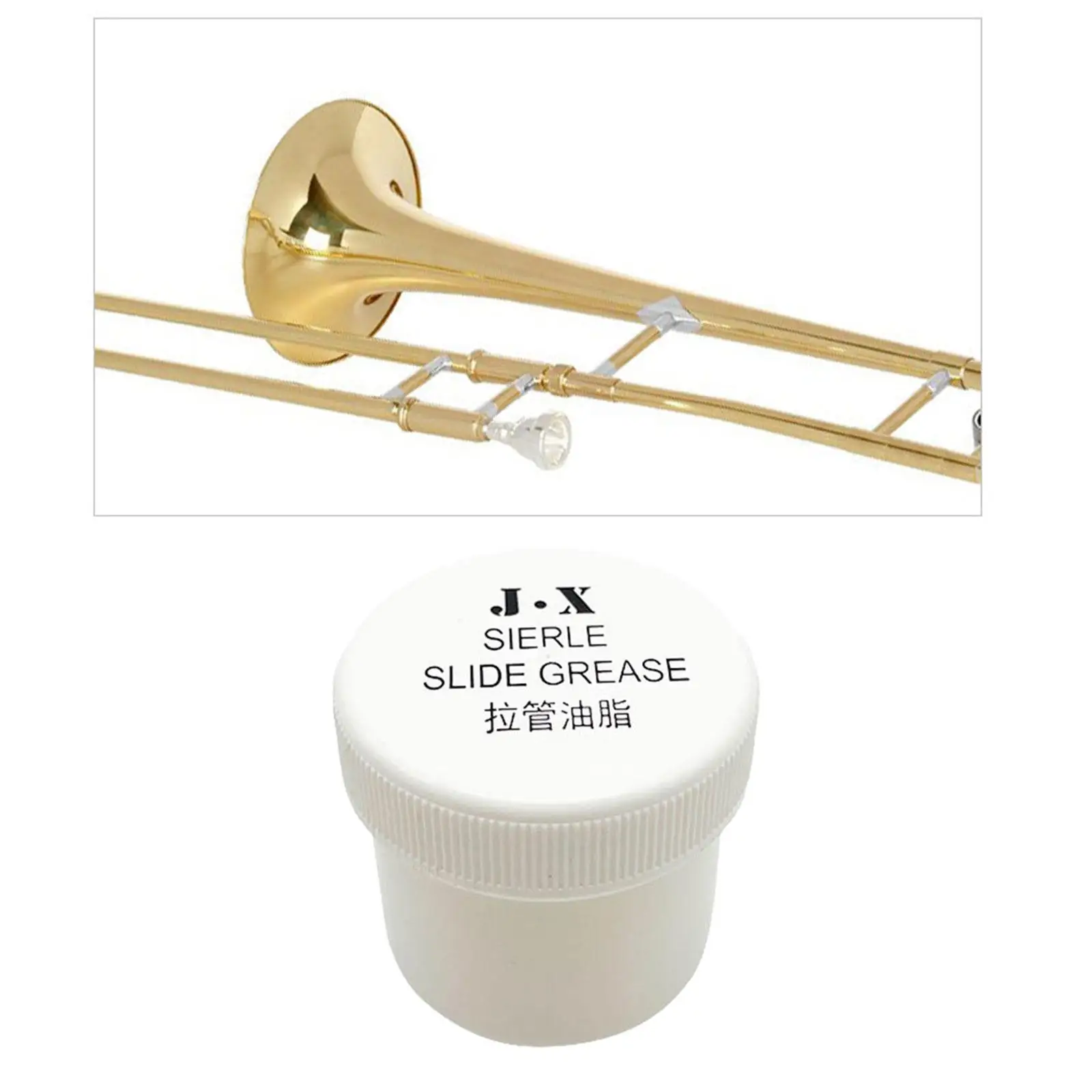 Trombone Slide Oil Multifunctional Convenient Lubricating Grease Maintenance Oil for Trumpet Euphonium Tuba Trombone Accessories