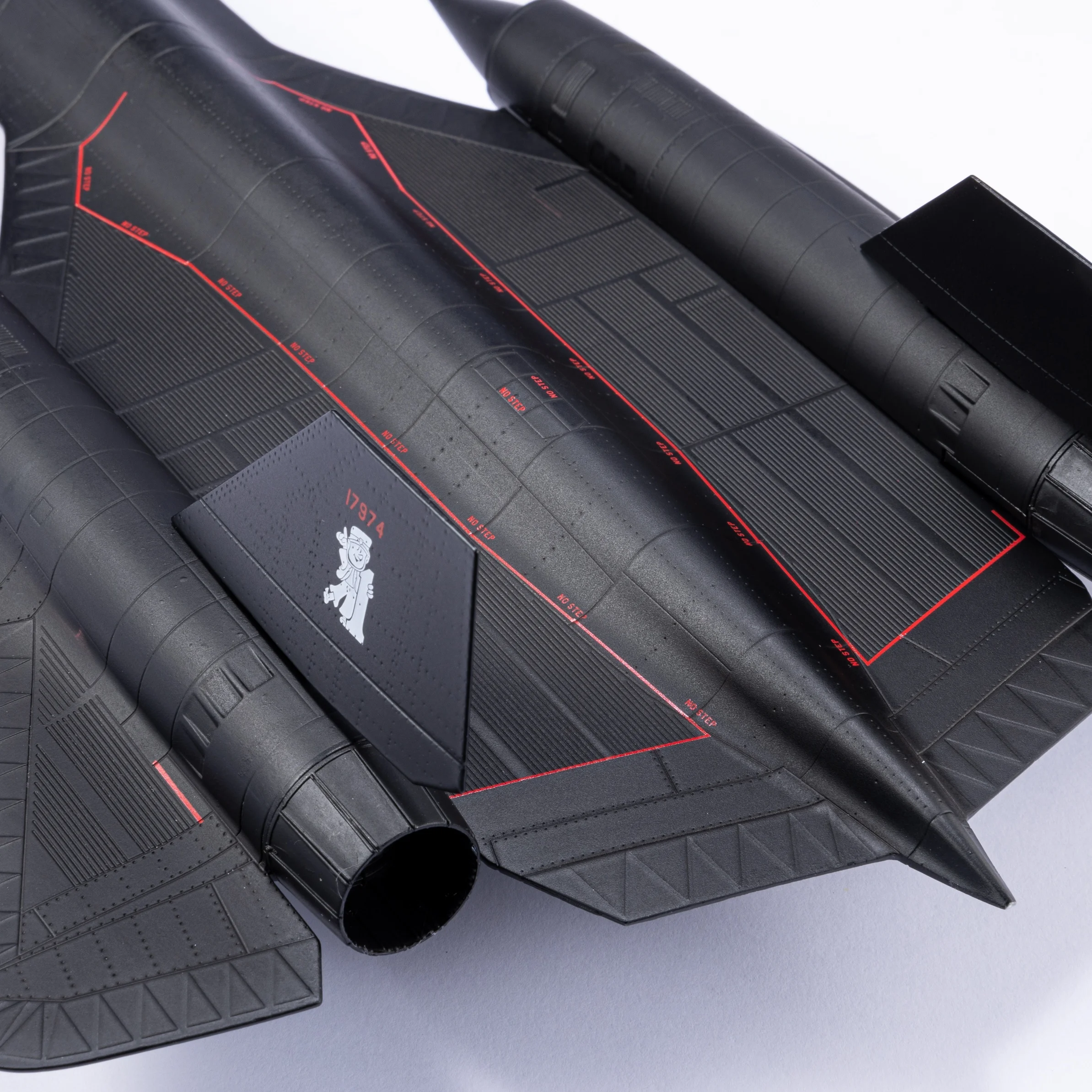 SR71 Schaal 1/72 Metalen modelvliegtuig (inclusief basis) Schaalmodel Huisplaatsing, verzameling en decoratie Creatief cadeau