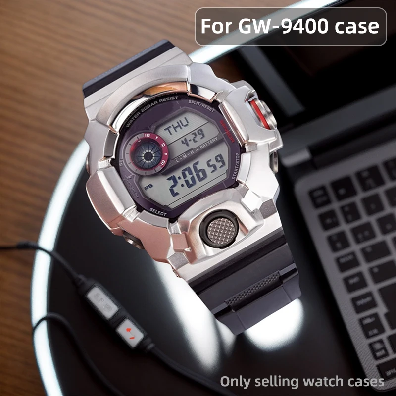 GW9400 Upgrade 304L Stainless Steel Case Solid Metal Matte Bezel