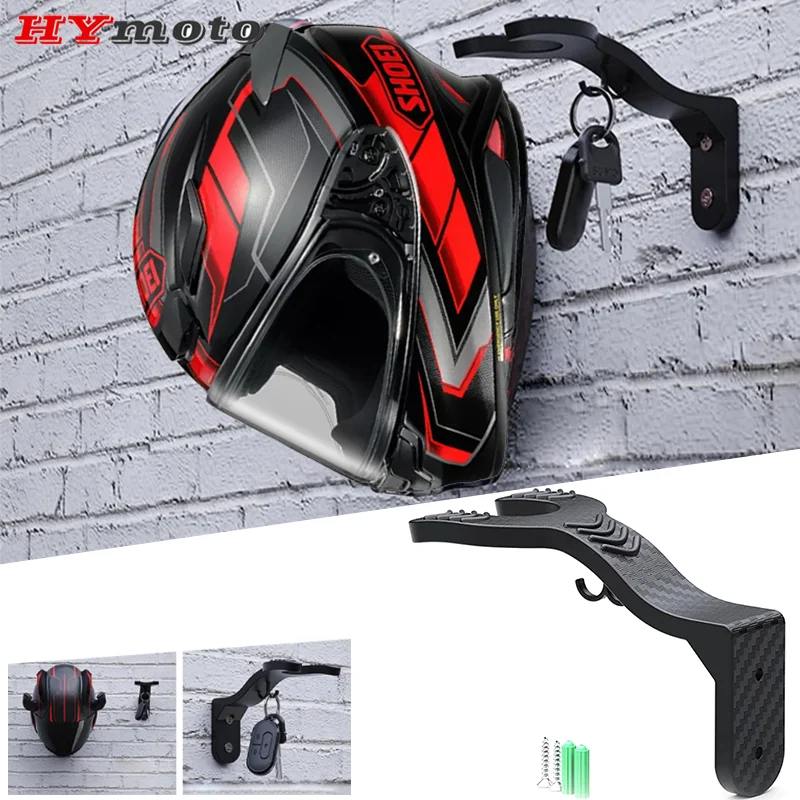 Для YAMAHA Tracer700/900 Tracer900/900gt YZF R1 R3 R6 YZFR1/3/6 крючки для мотоциклетного шлема стойки универсальный крючок настенные крючки