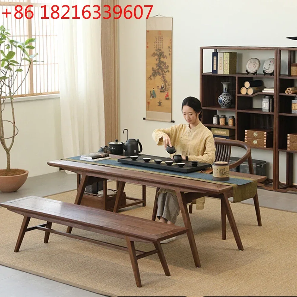 

Solid Wood Tea Table Household Brewing Ceremony Calligraphy Painting