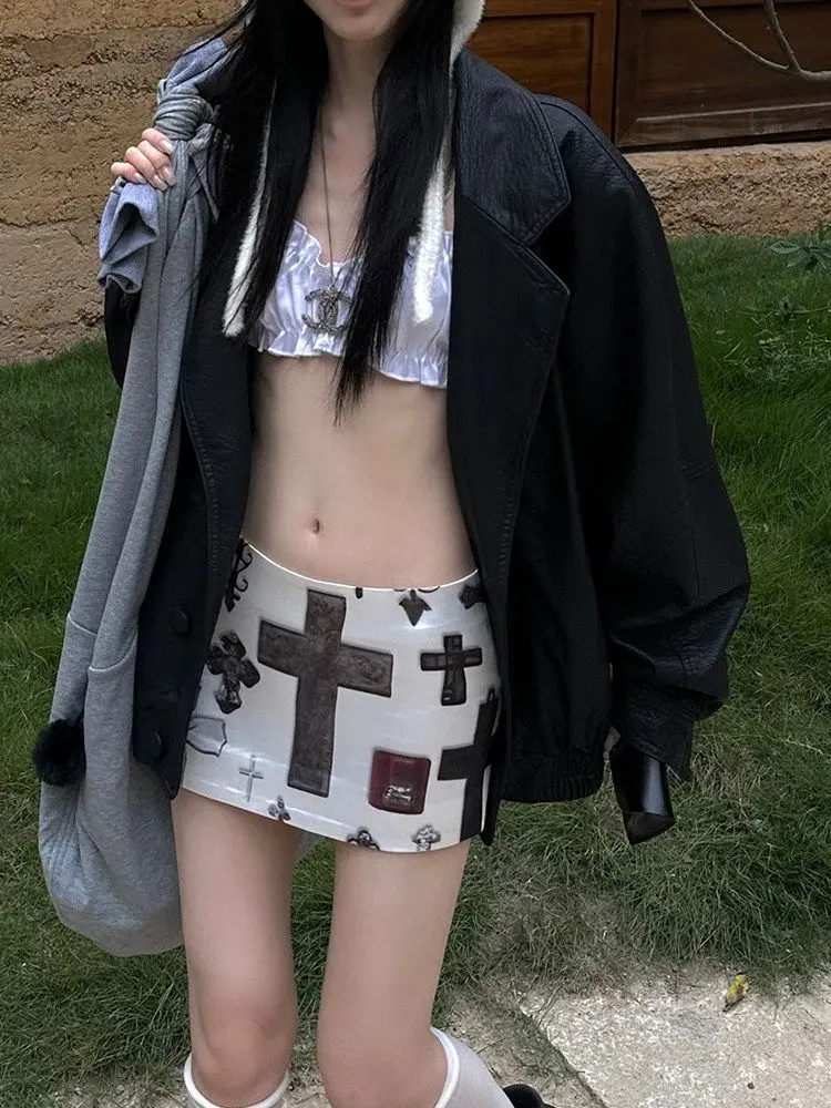 

Летняя мода 2026: Новая женская элегантная юбка-миди в стиле ретро с цветовыми блоками, облегающая бедра, для смелых девушек