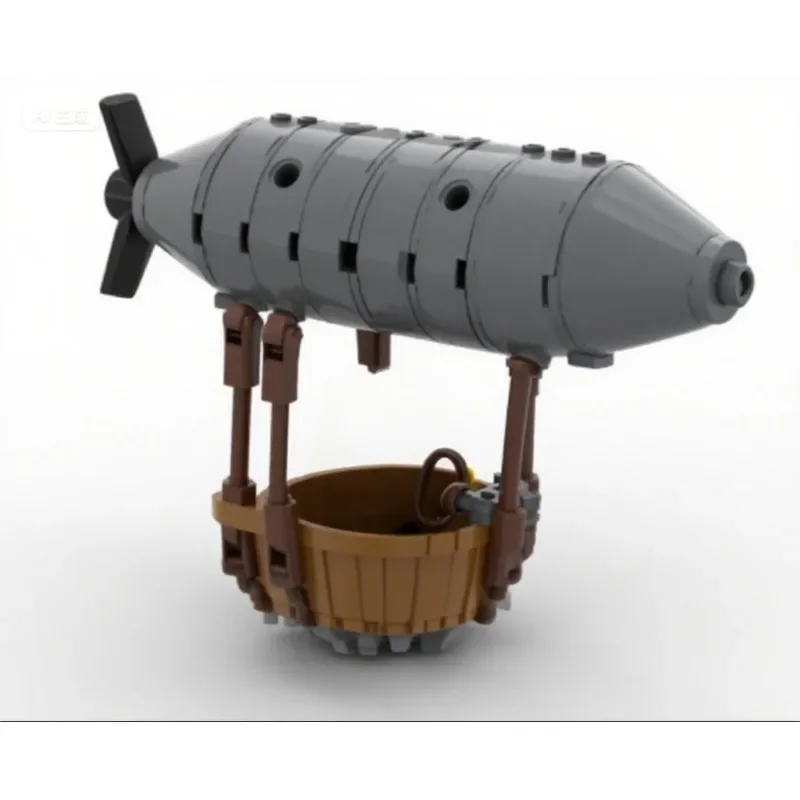 

53pcs MOC Medieval airship Building Blocks Christmas Gift Educational DIY Engineering thinking toys
